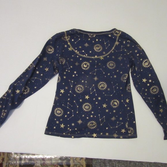 MAGIC MASCOTS NAVY LONG SLEEVE COMFY TOP Blackmilk Harry Potter - Picture 10 of 10